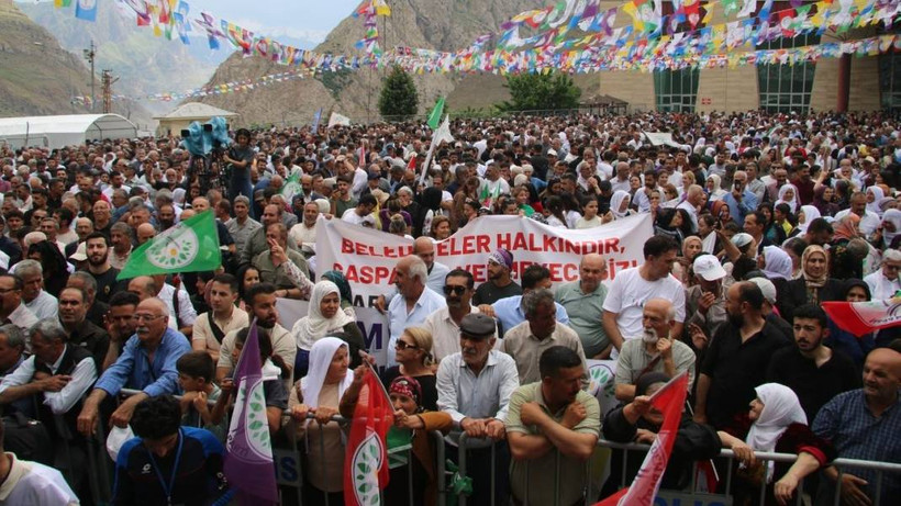 Fotoğraflarla büyük Hakkari mitingi - Resim: 3